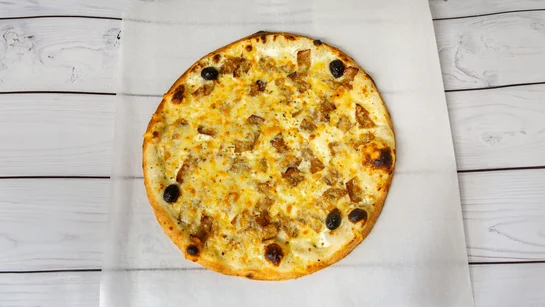Pizza crème kebab